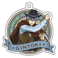 중고 雑貨 坂田銀時 「銀魂 アクリルキーホルダーコレクション 西部劇Ver.」