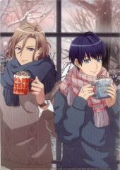 중고 クリアファイル 摂津万里＆月岡紬 A4クリアファイル 「A3! エースリー 」 spoon.2Di vol.70付録