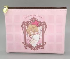 중고 バッグ 木之本桜 クリアカード編 ポーチ 「 카드캡터 체리 ×Chocolate Cafe in TreeVillage」