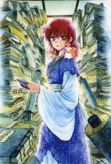 중고 ポストカード C.ヨナ 特製ポストカード 「漫福 가챠 暁のヨナ」 10回購入特典