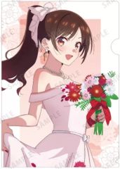 중고 クリアファイル 水原千鶴 花びらドレスver. 描き下ろしイラスト A4クリアファイル 「彼女、お借りします」