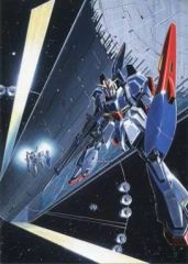 중고 ポストカード キャラクター Zガンダム＆ガンダムMk-II＆ディジェ ポストカード 「ガンダム イラストレーションズワールド」