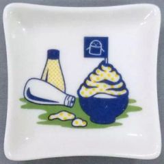 중고 皿・茶碗 キャラクター 土方十四郎 ミニ小皿 「 이치방쿠지 銀魂～美味しいものは糖とマヨでできている～」 F賞