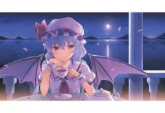 중고 キャラカード レミリア・スカーレット 地平線 「東方LOSTWORD トレーディング絵札 vol.1」