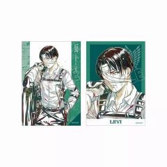 중고 キャラカード リヴァイ Ani-Art ブロマイド2枚セット 第4弾 「進撃の巨人」