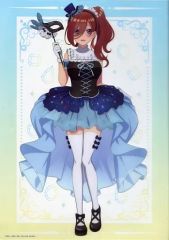 중고 포스터 A3 클리어 포스터 전신 나카노 산구이 「히코 쿠지 영화 오등분의 신부~masquerade party~」 G상