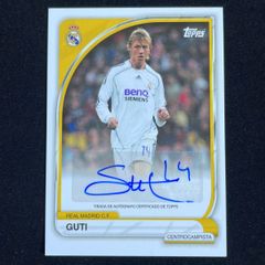 Guti グティ Topps Team Set Real Madrid CF 2025-26 Auto サイン 直筆 Real Madrid