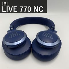 JBL ジェービーエル LIVE 770 NC ワイヤレスヘッドホン ブルー JBLLIVE770NCBLU ハイブリッドノイズキャンセリング Bluetooth マルチポイント アプリ対応 オーバーイヤー ファブリックヘッドバンド