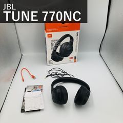 JBL TUNE 770NC ジェービーエル チューン ワイヤレス オーバーイヤー ヘッドホン ブラック JBLT770NCBLK ハイブリッド ノイズキャンセリング Bluetooth マルチポイント 最大約70時間再生 有線対応 外箱付き