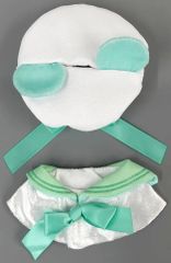 중고 ぬいぐるみマスコット衣装・アクセサリー グリーン 「UniBEARsity ユニベアシティ シークレットコスチューム 봉제 인형 키 체인 전용 모자 & 판초 "세일러 스타일 미키" 디즈니 스토어 한정