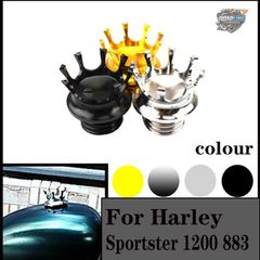 ハーレー スポーツスター 1200 883 ツーリング ロードキング ダイナ ソフテイル バイク 燃料タンクキャップ
