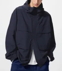 UNIQLO WIND AND WISH ブロックパーカ ユニセックス Sサイズ ブラック 新品