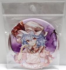 중고 バッジ・ビンズ レミリア・スカーレット 晩杯あきら 缶バッジ 「東方project」