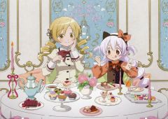중고 ポストカード 巴マミ＆百江なぎさ シャフト描きおろしポストカード 「劇場版 魔法少女まどか☆マギカ＜ワルプルギスの廻天＞」 5週目来場者特典
