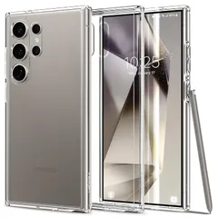 【新品】 Spigen Galaxy S24 Ultra ケース ウルトラ・ハイブリッド (クリスタル・クリア)
