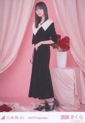 중고 生写真 坂道シリーズ 遠藤さくら 全身 「2025.Valentine」WebShop 限定個別生写真