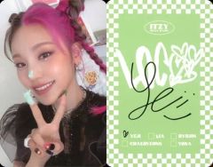 중고 컬렉션 카드 여성 ITZY/YEJI 예지 CD "CRAZY IN LOVE」봉입 특전 포토카드