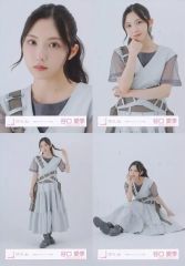 중고 生写真 坂道シリーズ ◇櫻坂46 谷口愛季 櫻坂46ランダム生写真 「三期生ライブ」オープニング衣装 4種コンプリートセット