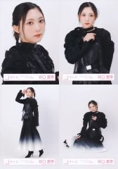 중고 生写真 坂道シリーズ ◇櫻坂46 谷口愛季 櫻坂46ランダム生写真 「The growing up train」ジャケット写真衣装 4種コンプリートセット