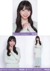 중고 생 사진 사카미치 시리즈 ◇노기자카 46 나가시마 린사쿠라 「노기자카46 2026.February-IV」랜덤 생 사진 3종 완성 세트