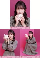 중고 生写真 女性 ◇イコールラブ =LOVE 諸橋沙夏 イコールラブ =LOVE 生写真セット バレンタイン 2021 「2021.February」 3種コンプリートセット