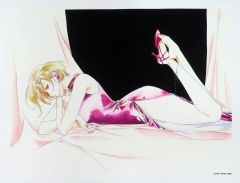 중고 原画イラストボード 講談社キャラクターズC 薬師寺涼子の怪奇事件簿 原画コレクション