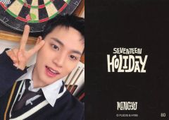 중고 컬렉션 카드 남성 80：SEVENTEEN 민규 MINGYU "SEVENTEEN 2025 JAPAN FANMEETING ‘홀리데이’ 포토카드