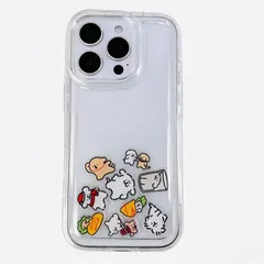 VIVINN 対応 スマホケース iPhone 17 ケース 韓国 クリア シャカシャカ おしゃれ アクスタ収納 傷防止クリアシート付き人気 透明 可愛い シンプル 耐衝撃 ストラップホール付き ソフトケース 推し活 0