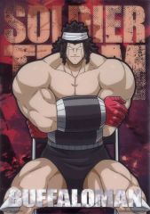 중고 クリアポスター A3クリアポスター バッファローマン 「 이치방쿠지 キン肉マン 超人血盟軍」 G賞
