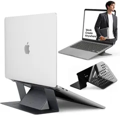 MOFT 【新アップグレード版】 ノートPCスタンド 粘着式 超薄型3mm 折りたたみ 11.6~16インチ MacBook/Windows対応 0