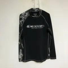 DISCOVERY メンズ ラッシュガード 長袖Tシャツ 100L@9997