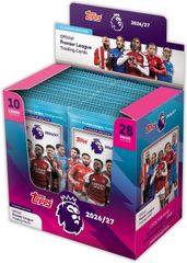Topps 플래그쉽 프리미어 리그 2026/27 트레이딩 카드 - 풀 박스