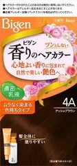 【単品】【ホーユー】ビゲン 香りのヘアカラー 乳液 4A アッシュブラウン【ヘアカラー・白髪用】