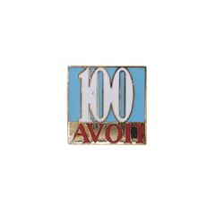 AVON 에이본 창업 100주년 80's 빈티지 핀 배지 브로치 핀 배치 brooch-8572