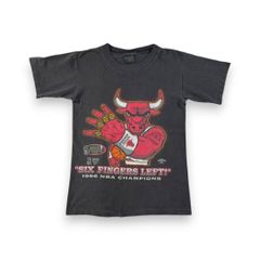 90s シカゴブルズ USA製 NBA ビンテージ Tシャツ 優勝 半袖 古着 y2k バスケ マイケルジョーダン br-000004