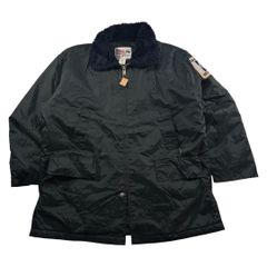 ヴィンテージ セキュリティジャケット ワークジャケット ナイロン XL vintage アウター USA ミリタリージャケット ワッペン ja-u-2505-016