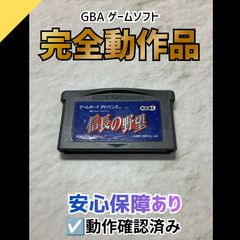 動作OK GBA ゲームソフト 信長の野望 GBAS-05