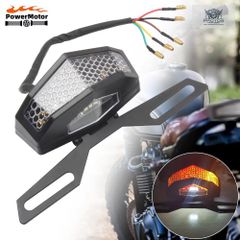 オートバイテールライト LED ブレーキライト ストップウィンカー 12V ホンダ ハーレー ヤマハ リア フラッシング バイク