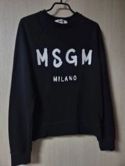 (正規品) MSGM ロゴ スウェットシャツ レディース XS