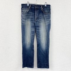 EDWIN エドウィン デニムパンツ ジーンズ ジップフライ インディゴ W31サイズ 古着