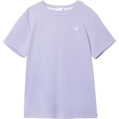 르콕스 포르티프 le coq sportif 재활용 폴리 에스테르 반소매 티셔츠 멀티 스포츠 티셔츠 반소매 티셔츠 여성 LT6SHTZ1L 〇2, PP00 보라색