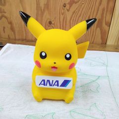 レアです♪ ANAの 피카츄 貯金箱 D692