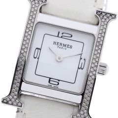 エルメス HERMES HH1.232 Hウォッチ ダイヤベゼル クォーツ レディース _985012