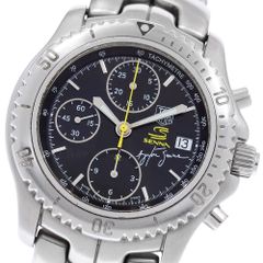 タグホイヤー TAG HEUER CT2115.BA0550 リンク アイルトン・セナ限定モデル 世界限定4098本 自動巻き メンズ 箱・保証書付き_989655