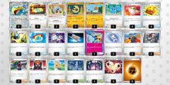 중고 品 アオキのノココッチex デッキ スリーブ 入り 포켓몬 카드 레귤레이션 대응