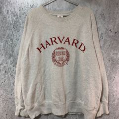 GU 지유 헤비 웨이트 스웨트 풀오버 Harvard university 라이트 그레이 XL 사이즈