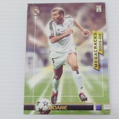 지네딘 지단 2003-04 Megacracks 레알 마드리드 Zidane RealMadrid 은하계 군단 축구 카드 サッカーカード