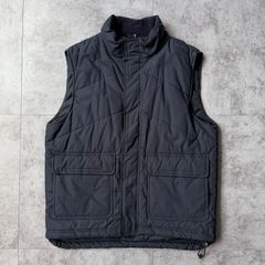00's "OLD GAP" Cotton×Poly Double Zip Vest 2000年代 "オールドギャップ" コットン×ポリ ダブルジップ ベスト