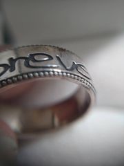 H【美品】ドリカム コラボ リング シルバー agete DREAMS COME TRUE 2012 リング 15号