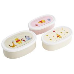 곰돌이 푸 벌꿀 카페 씰 용기 3P 세트 스케이터